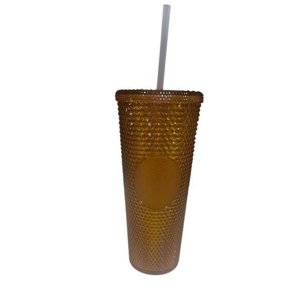 Starbucks Limited Edition 50 Years Copper Gold Studded 24oz. Venti Tumbler Cup - Picture 1 of 4